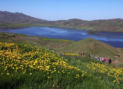 تصویر دریاچه نئور اردبیل 